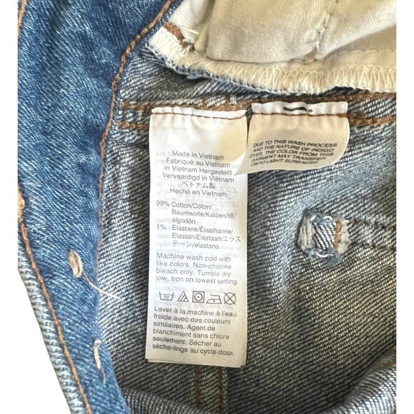 Madewell Womens 11" High-Rise Flare Jeans Medium Wash Denim Casual Fit Size 28 - Picture 10 of 14